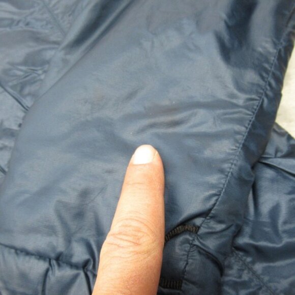 Columbia Titanium Jacket Small Womens Navy Interchange Insulated Omni Heat - Picture 11 of 15